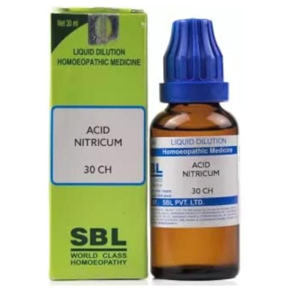 SBL Acid Nitricum Dilution 30 CH - 30ml - Pack of 3