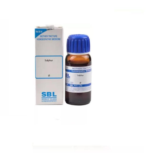 SBL Sulphur Mother Tincture Q - 30ml - Pack of 3