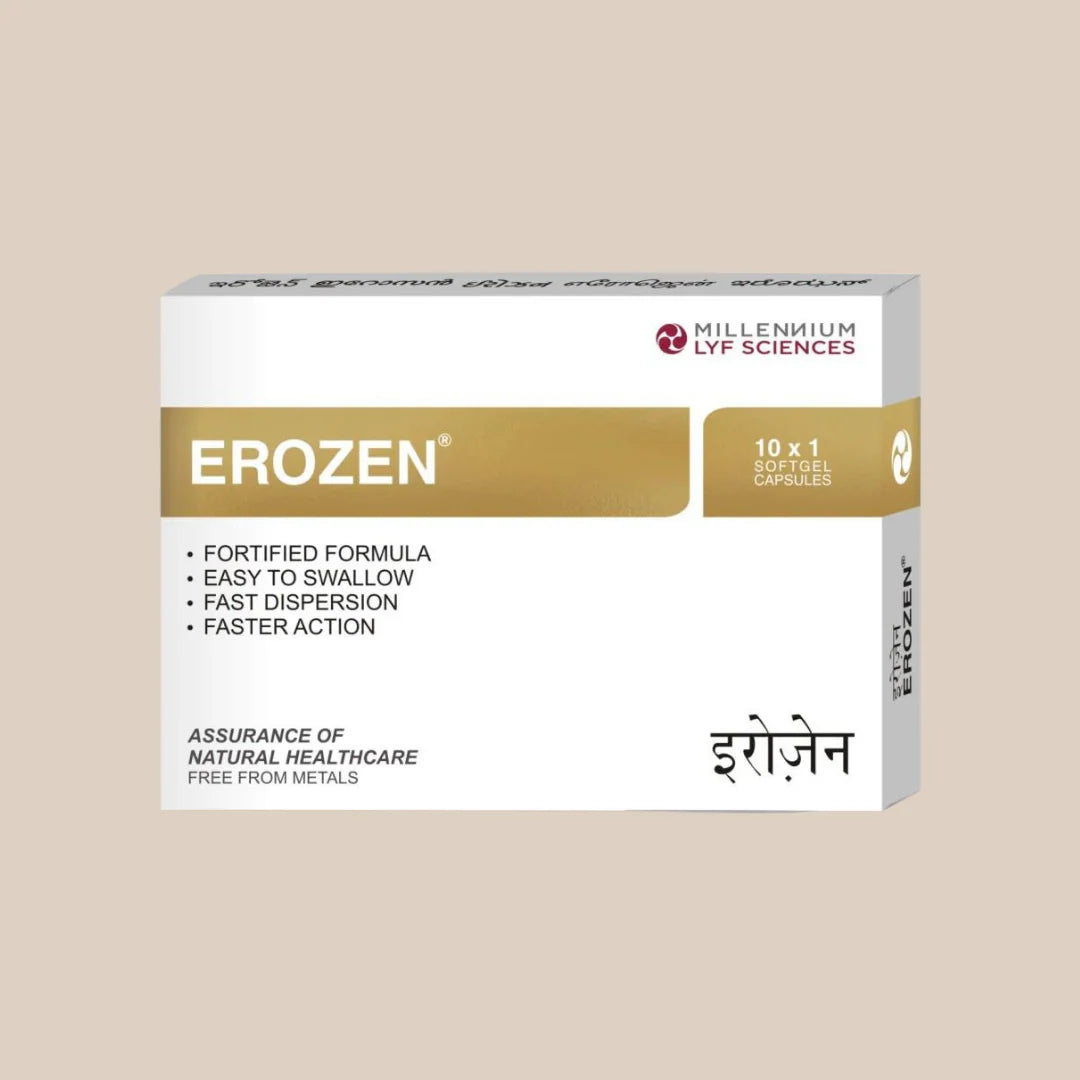 Millennium Herbal Care Erozen Softgel Capsule | Supports Men's Health (40 Softgel)