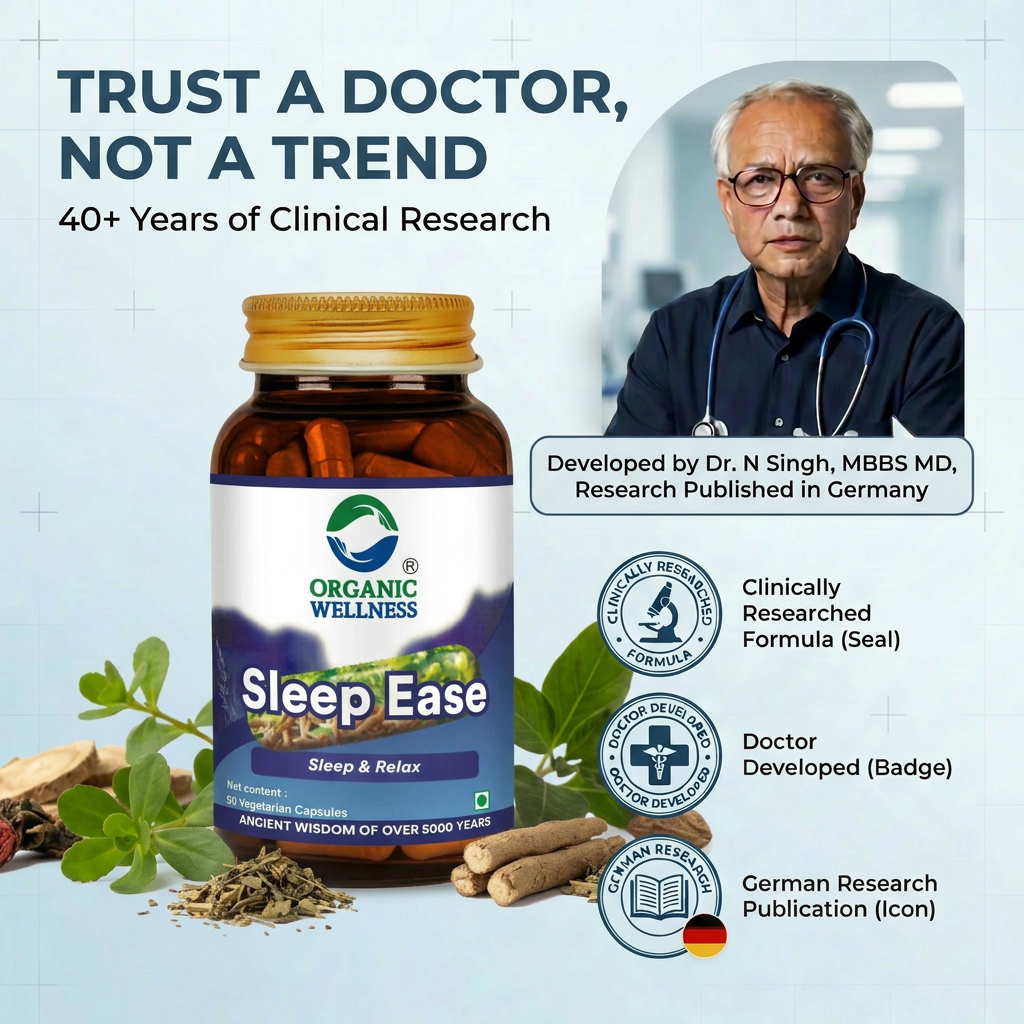 Organic Wellness Sleep Ease Capsules - 90 Capsules