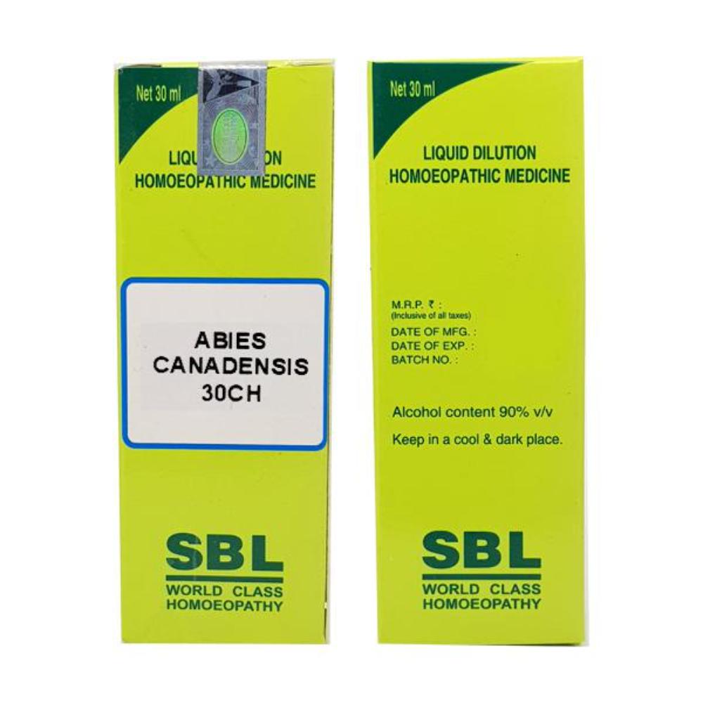 SBL Abies Canadensis Dilution 30 CH - 30ml - Pack of 3