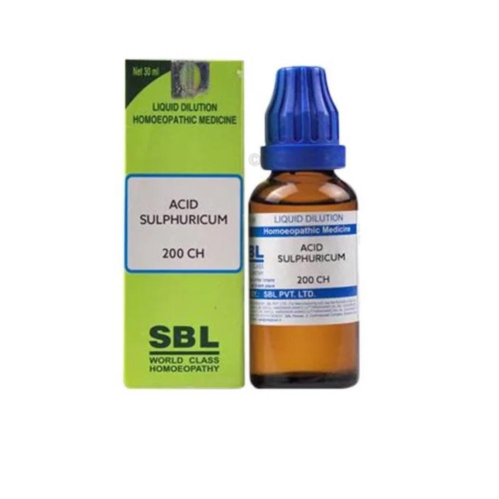 SBL Acid Sulphuricum Dilution 200 CH - 30ml - Pack of 3
