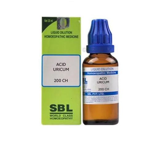 SBL Acid Uricum Dilution 200 CH - 30ml - Pack of 3