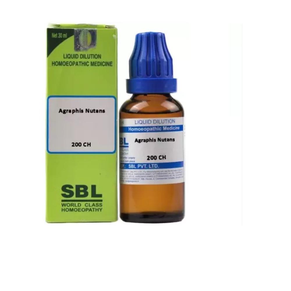 SBL Agraphis Nutans Dilution 200 CH - 30ml - Pack of 2