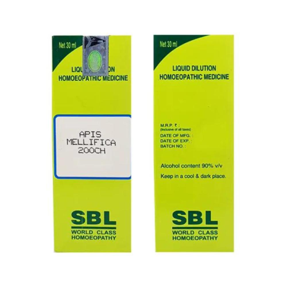SBL Apis Mellifica Dilution 200 CH - 30ml - Pack of 2