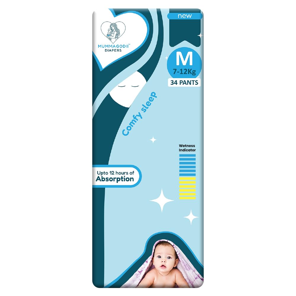 Mummagodi Baby Diapers Pants Medium -34
