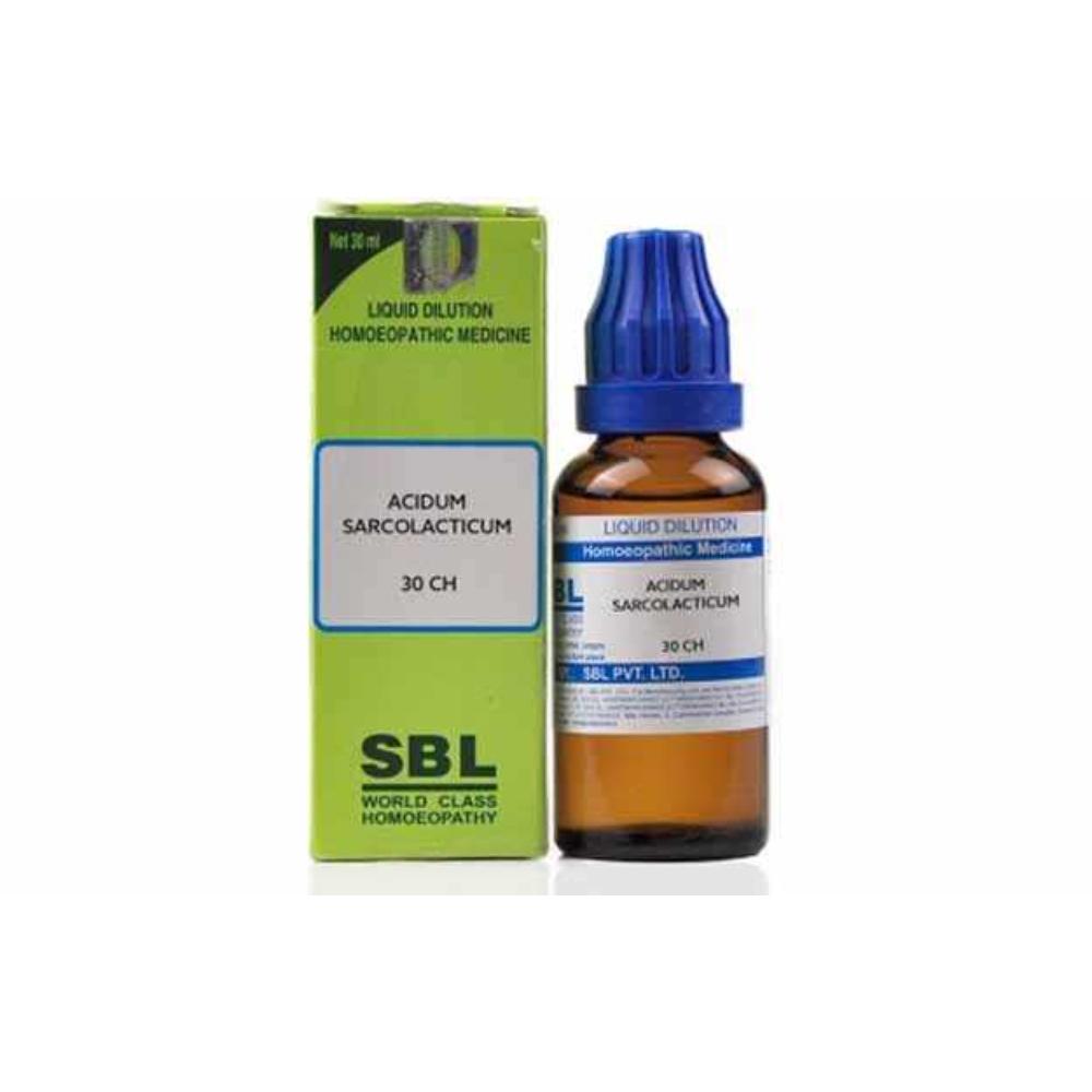 SBL Acidum Sarcolacticum Dilution 30 CH - 30ml - Pack of 2