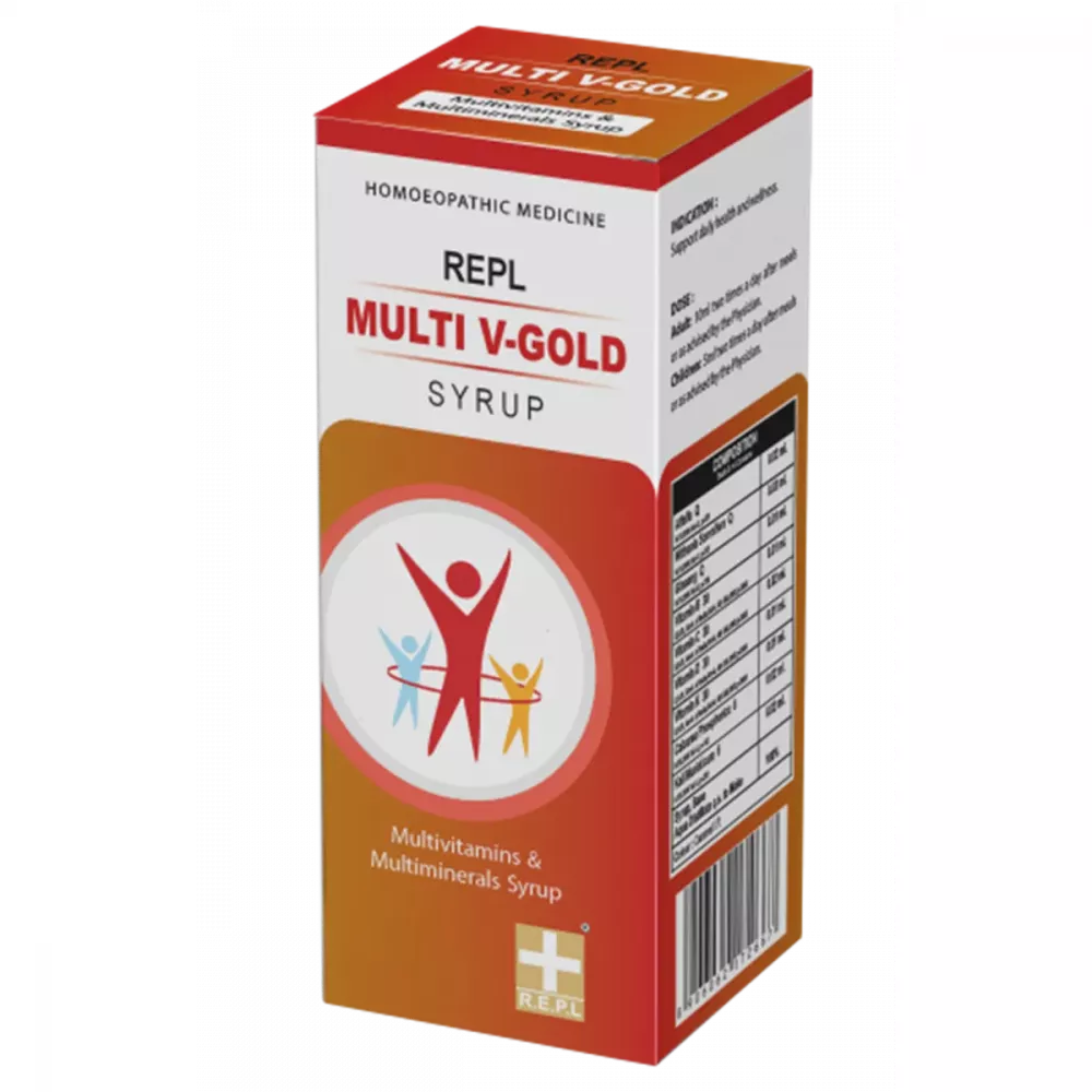 REPL Multi V-Gold Syrup (200ml)