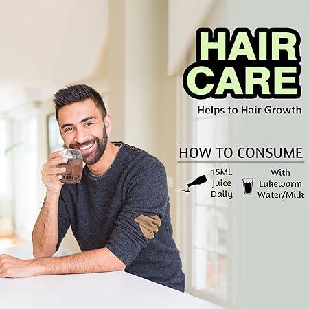 Ambic Hair Care Juice for Hair Fall Control & Hair Growth I Promotes Healthy & Shiny Hair
