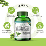 Simply Herbal Green Coffee Bean Extract 800mg Capsule - 60 Capsules