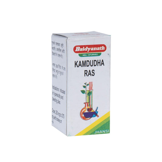 Baidyanath (Jhansi) Kamdudha Ras Powder - 10gm - Pack of 2