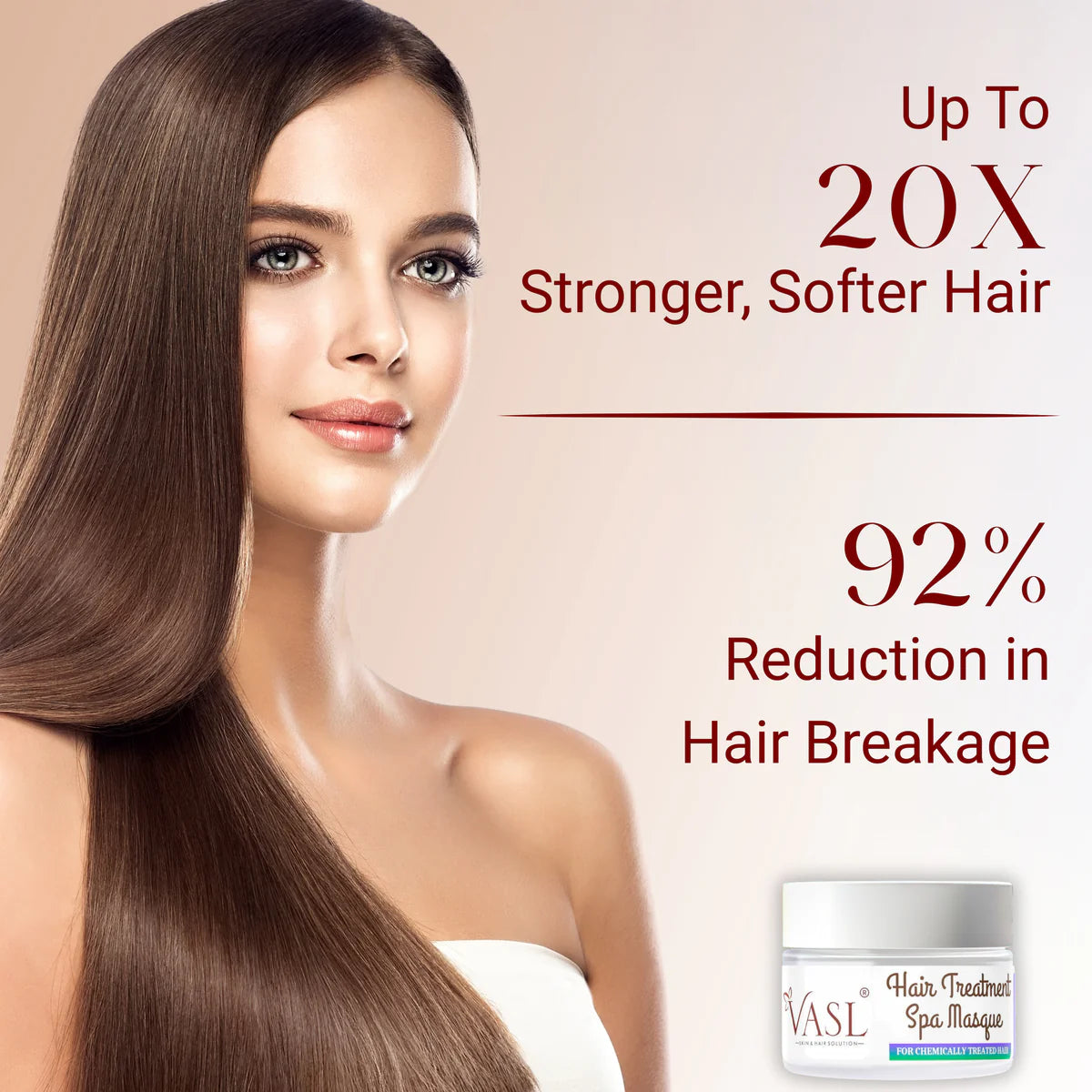 VASL Hair Treatment Spa Masque - Deep Repair Mask for Chemically Treated Hair