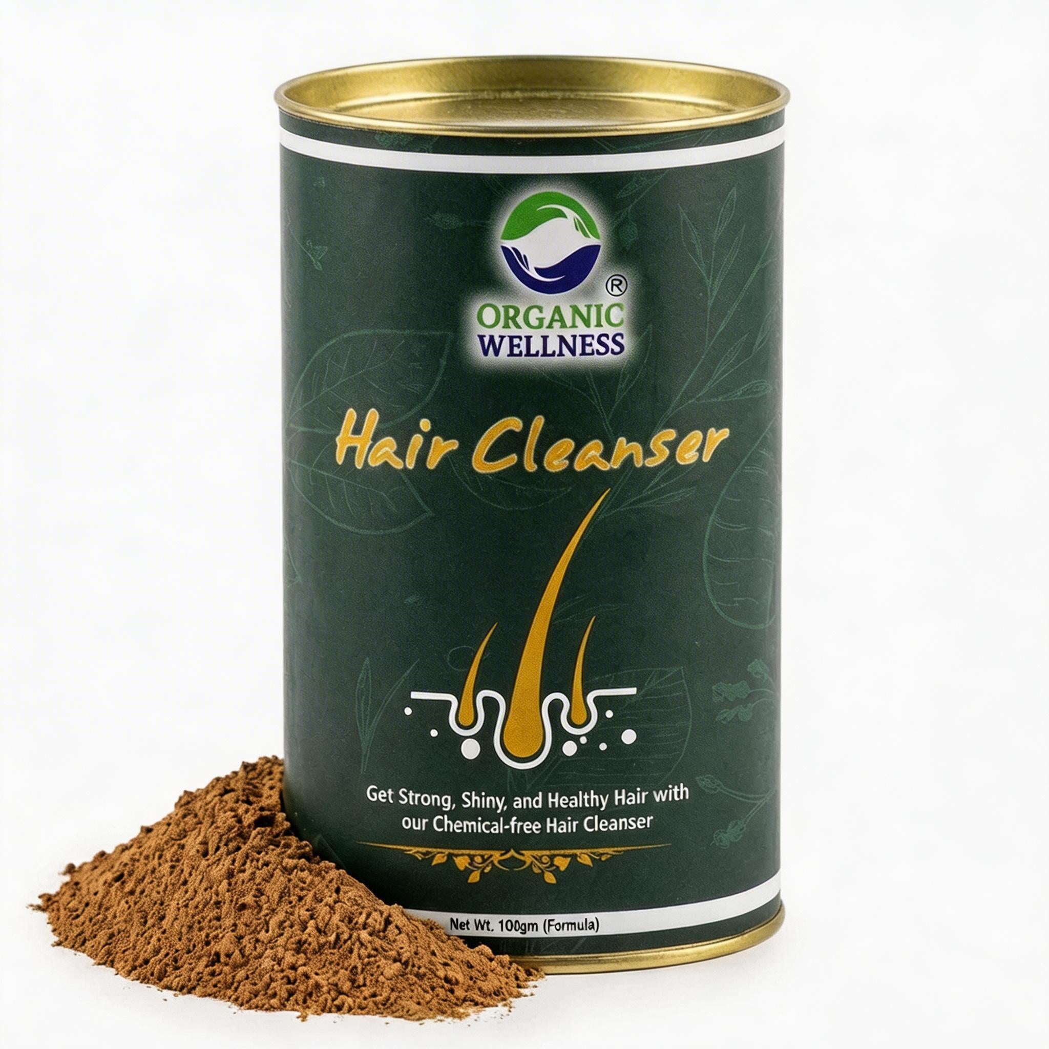 Organic Wellness Hair Cleanser 100 Gram Tin