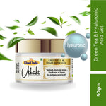 Khadi Green Tea Face Gel for Oily Skin | Oil Control, Pore Care & Skin Soothing Gel | Hydrating, Lightweight & Non-Sticky Face Moisturizer | For Men & Women | 50 gm
