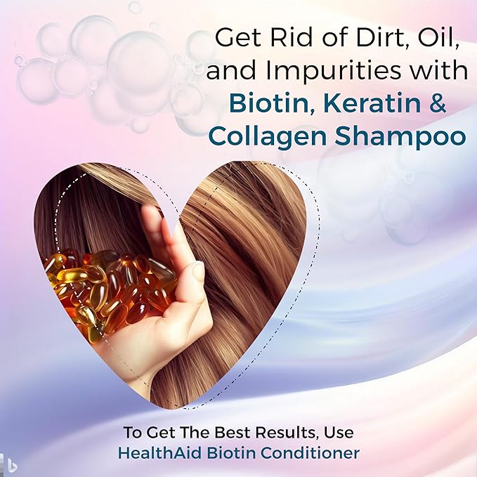 HealthAid Biotin Shampoo - 200ml Shampoo