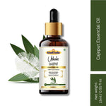Khadi Cajeput Essential Oil | Pure & Natural Cajeput Oil for Body Massage & Aromatherapy | Refreshing Herbal Essential Oil for Respiratory Wellness & Muscle Care | 15 ml