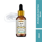 Khadi Salicylic Acid Face Serum for Acne & Oily Skin | Pore Care & Oil Control Serum for Blackheads, Whiteheads & Blemishes | Lightweight & Fast Absorbing | 30 ml