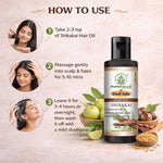 Bhudevam Naturals Khadi Shikakai Hair Oil Deep Conditioning & Hair Strengthening Formula- 210ML