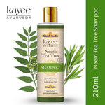 Kayee Ayurveda Neem & Tea Tree Herbal Shampoo | Scalp Care Shampoo for Oily, Dull & Flaky-Looking Scalp | Herbal Hair Cleanser for Freshness, Cleansing, Hair Conditioning & Healthy-Looking Shine | 210 ml