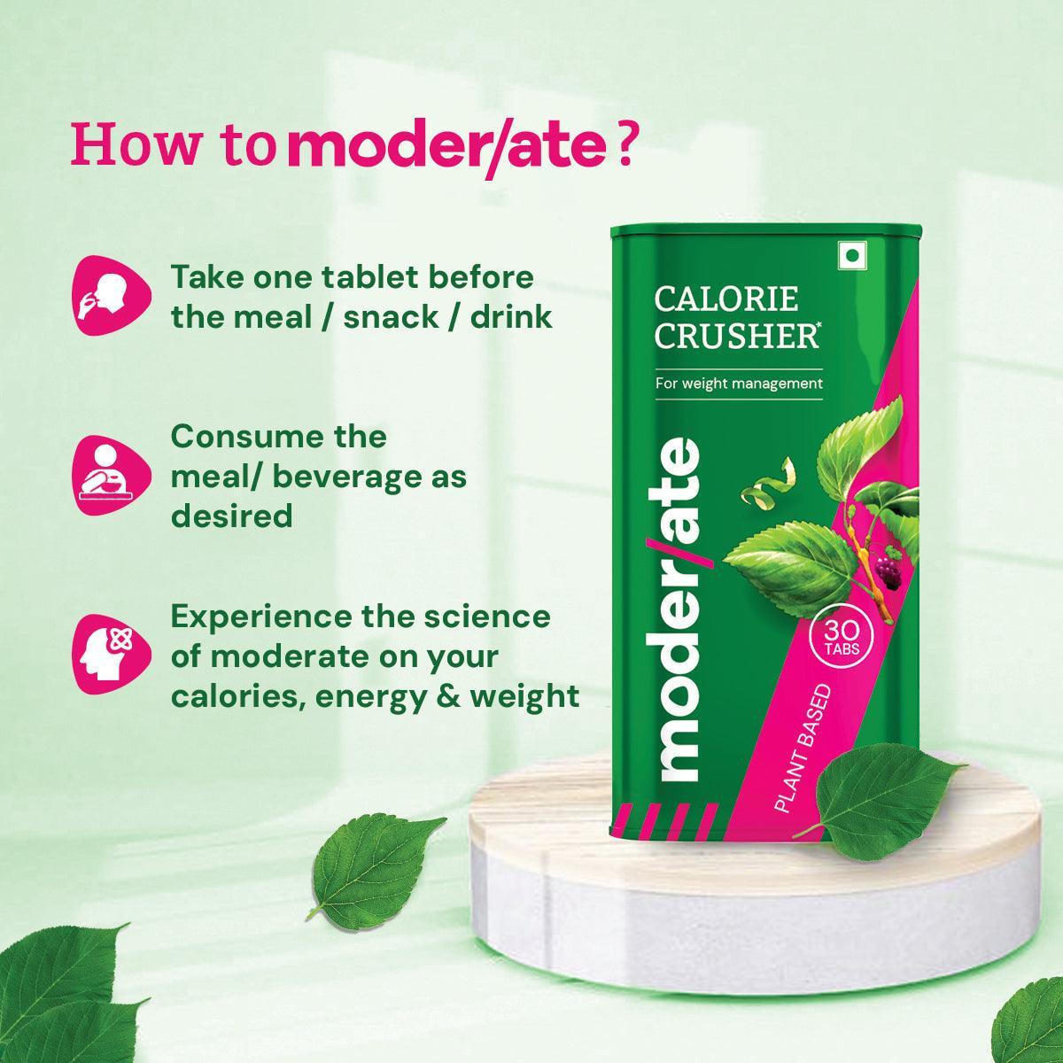 Moderate Calorie Crusher Tablet - 30 Tablets