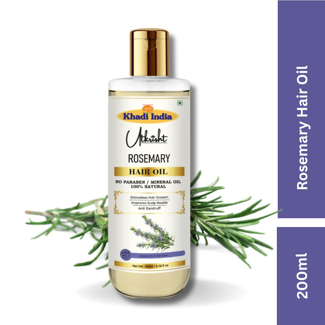 Utkrisht Khadi Rosemary Hair Oil (200ml)