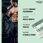 Adorreal Taurine Powder Unflavoured | 100g Supplement Powder