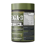 Warzone Omega-3 Fish Oil Softgels – 120 Softgels