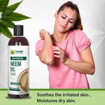 MAPL Cold-Pressed Neem Oil | Pure Ayurvedic Hair & Skin Oil | Moisturizes, Strengthens Hair, Supports Healthy Skin | 200 ml