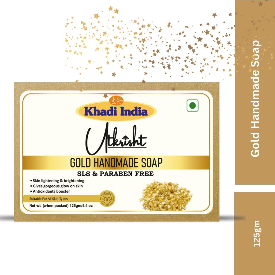 Utkrisht Khadi Gold Soap (125g)