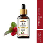 Khadi Wintergreen Essential Oil | Pure & Natural Wintergreen Oil for Body & Muscle Care | Warming Essential Oil for Massage, Joint & Muscle Wellness | Aromatherapy Oil | 15 ml