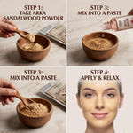 Arka Pure Life Pure Sandalwood Powder – Natural Face Pack for Skin Cleansing, Soothing & Healthy-Looking Skin – 200g