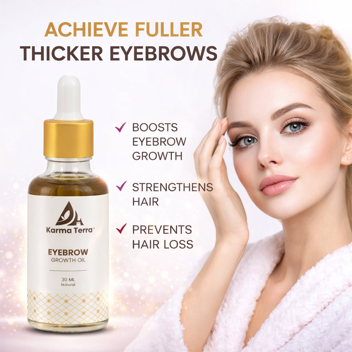 Karma Terra Eyebrow Growth & Thickness Oil