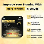 Aarkios More For Him ThiSolves I Disintegrating Strip Dark Chocolate Sugar Free - 30 Oral Strip