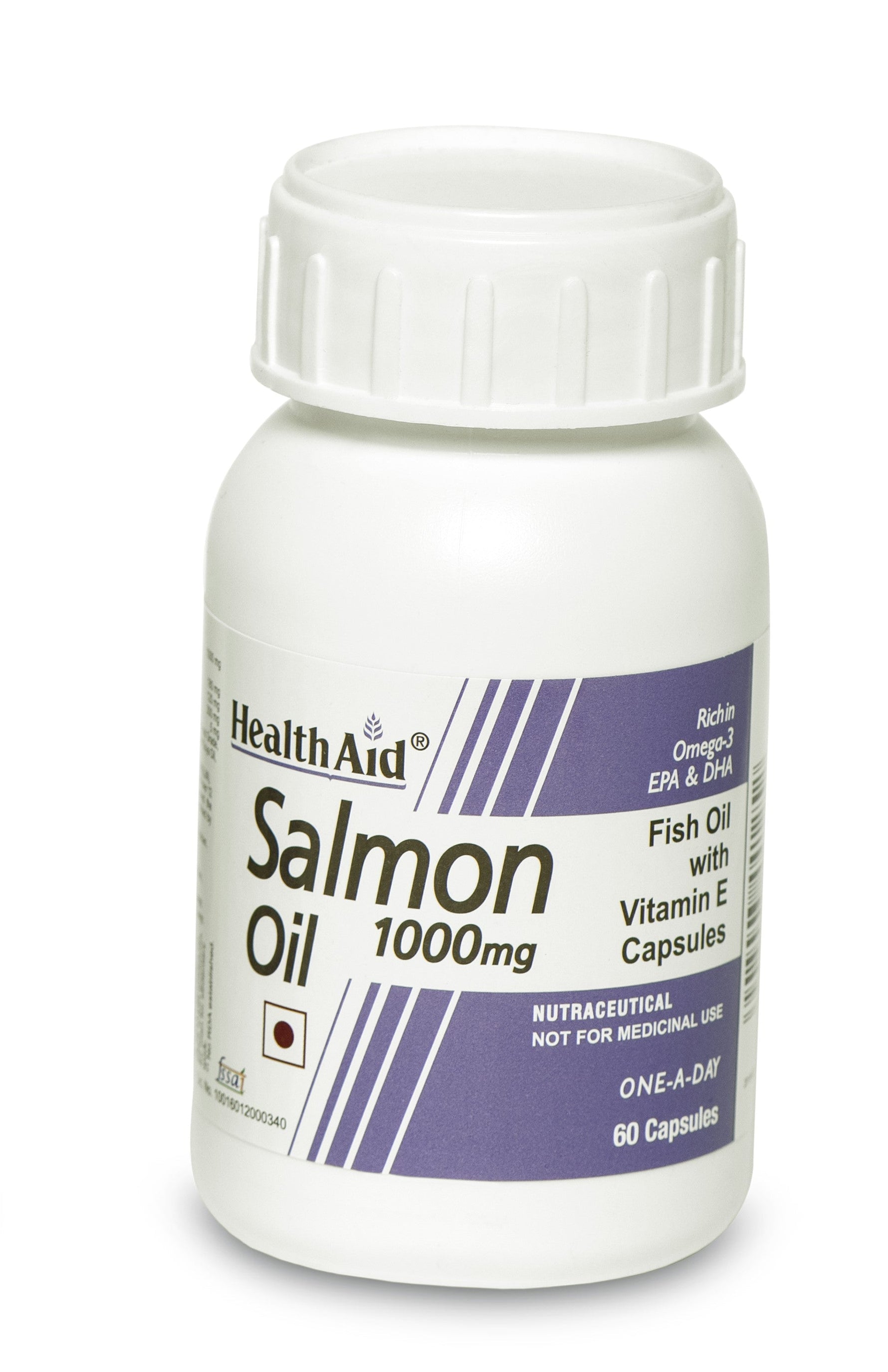HealthAid Salmon Oil 1000mg Capsule - 60 Capsule