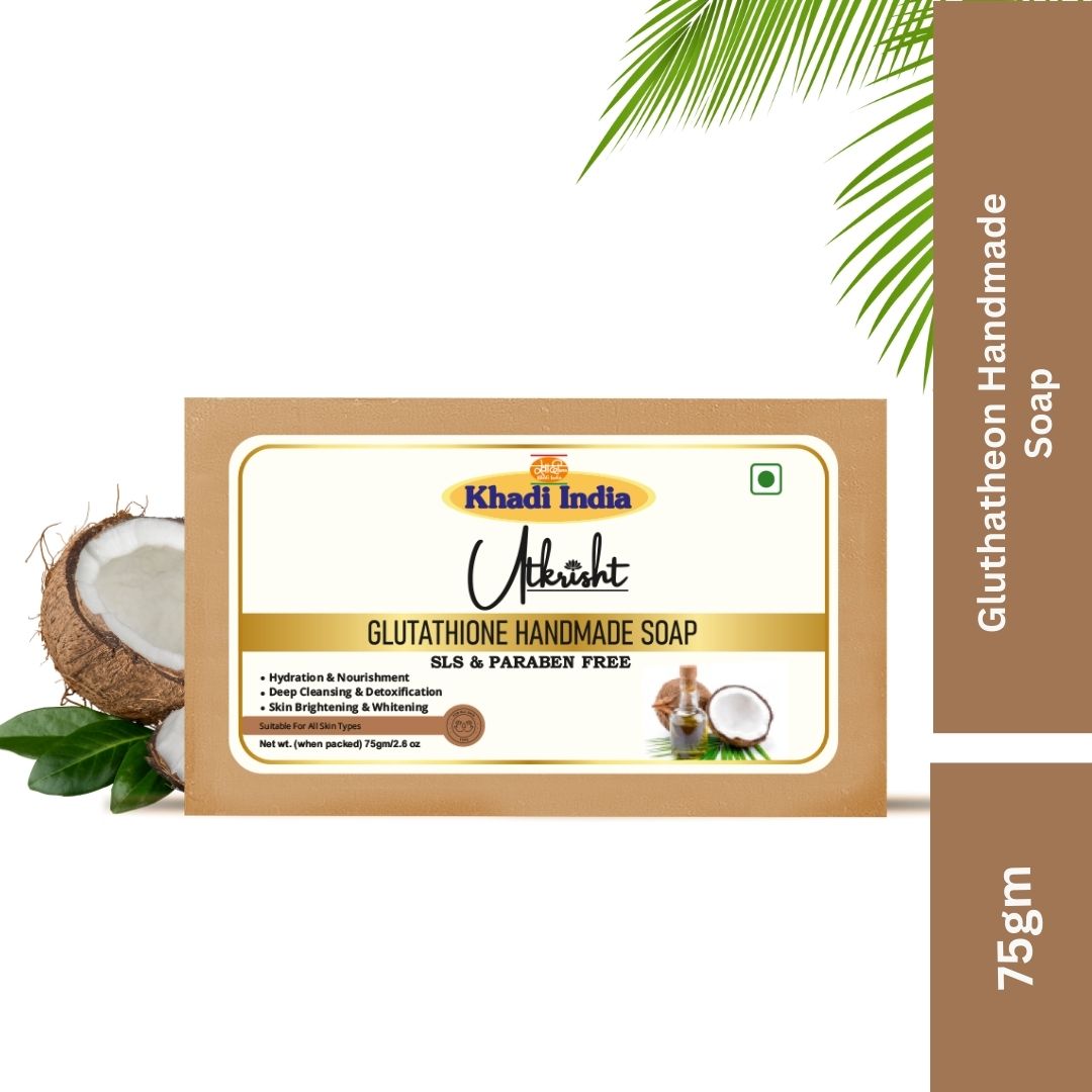 Utkrisht Khadi Glutathione Soap (75g)