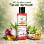 Bhudevam Naturals Khadi Red Onion Hair Shampoo – Anti-Hair Fall & Strengthening Formula- 420ML (Pack of 2)