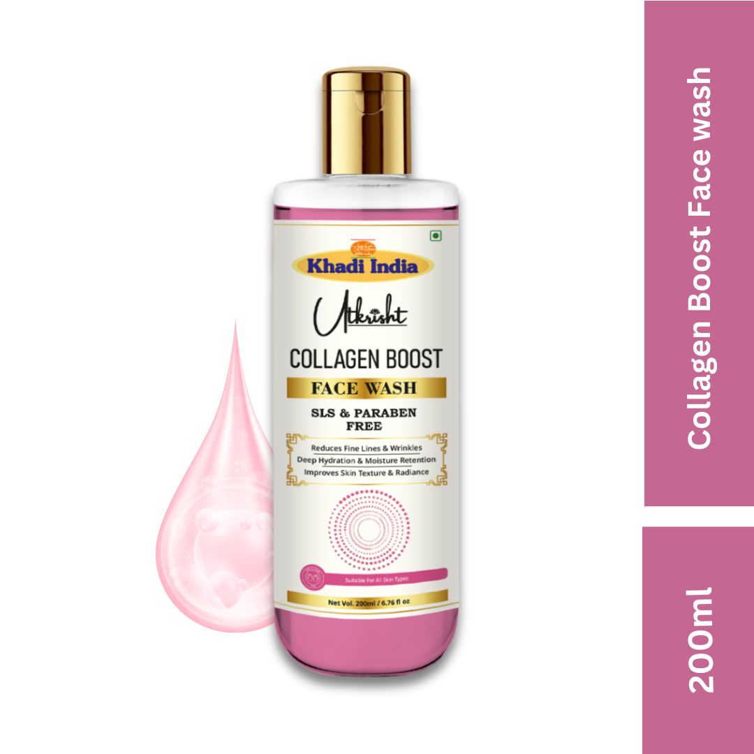 Utkrisht Khadi Collagen Face Wash (200ml)