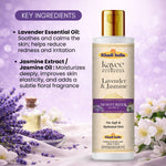 Kayee Ayurveda Lavender & Jasmine Facial Moisturizer, Nourishing Face Cream for Soft, Supple & Healthy-Looking Skin, Lightweight Daily Moisturizer for Dry & Normal Skin, Everyday Skincare | 210 ml