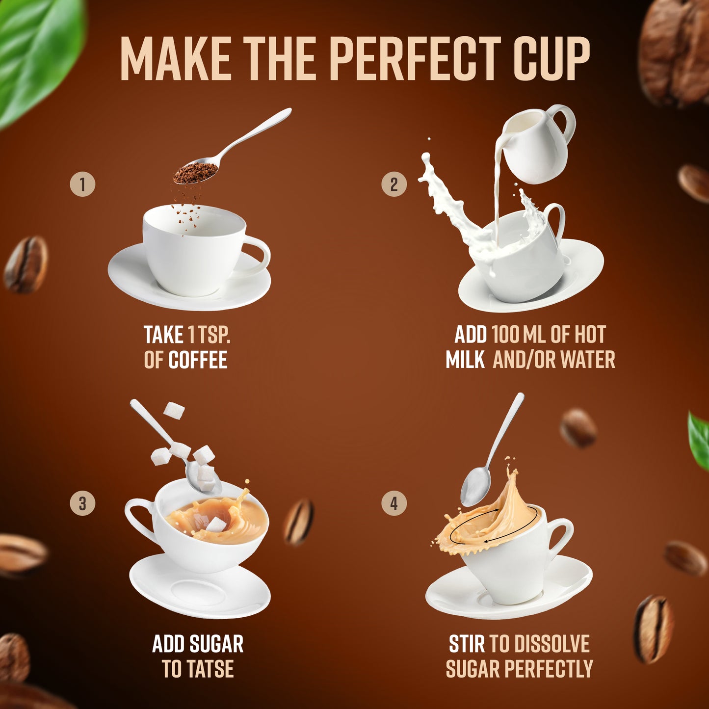 Vanalaya Chocolate Mocha Instant Coffee | 100% Premium Arabica | Natural Chocolate Flavour | Medium Roast