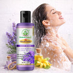 Bhudevam Naturals Khadi Lavender Ylang Ylang Body Wash, Soothing & Relaxing Skin Cleanser- 210ML