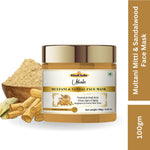 Khadi Herbal Multani Mitti & Sandal Face Pack (100gm Each)