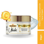 Khadi Essentials Vitamin C & Niacinamide Radiance Face Cream (50g) | For Glowing Skin, Dark Spots & Smooth Tone
