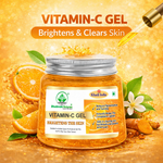 Bhudevam Naturals Khadi Vitamin C Gel for Glowing Skin – Brightens, Hydrates & Reduces Dullness- 200GM