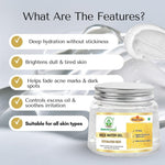 Bhudevam Naturals Khadi Rice Water Aloevera Gel for Acne-Prone Skin – Soothing, Hydrating & Non-Greasy Formula- 200GM