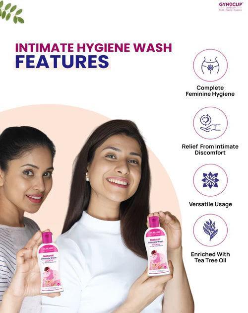 Gynocup Female Intimate Wash + Men’s Intimate Wash