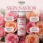 Arka Pure Life Rose Water Face Mist Spray – Refreshing & Hydrating Facial Mist for Fresh, Soft & Healthy-Looking Skin – 100ml