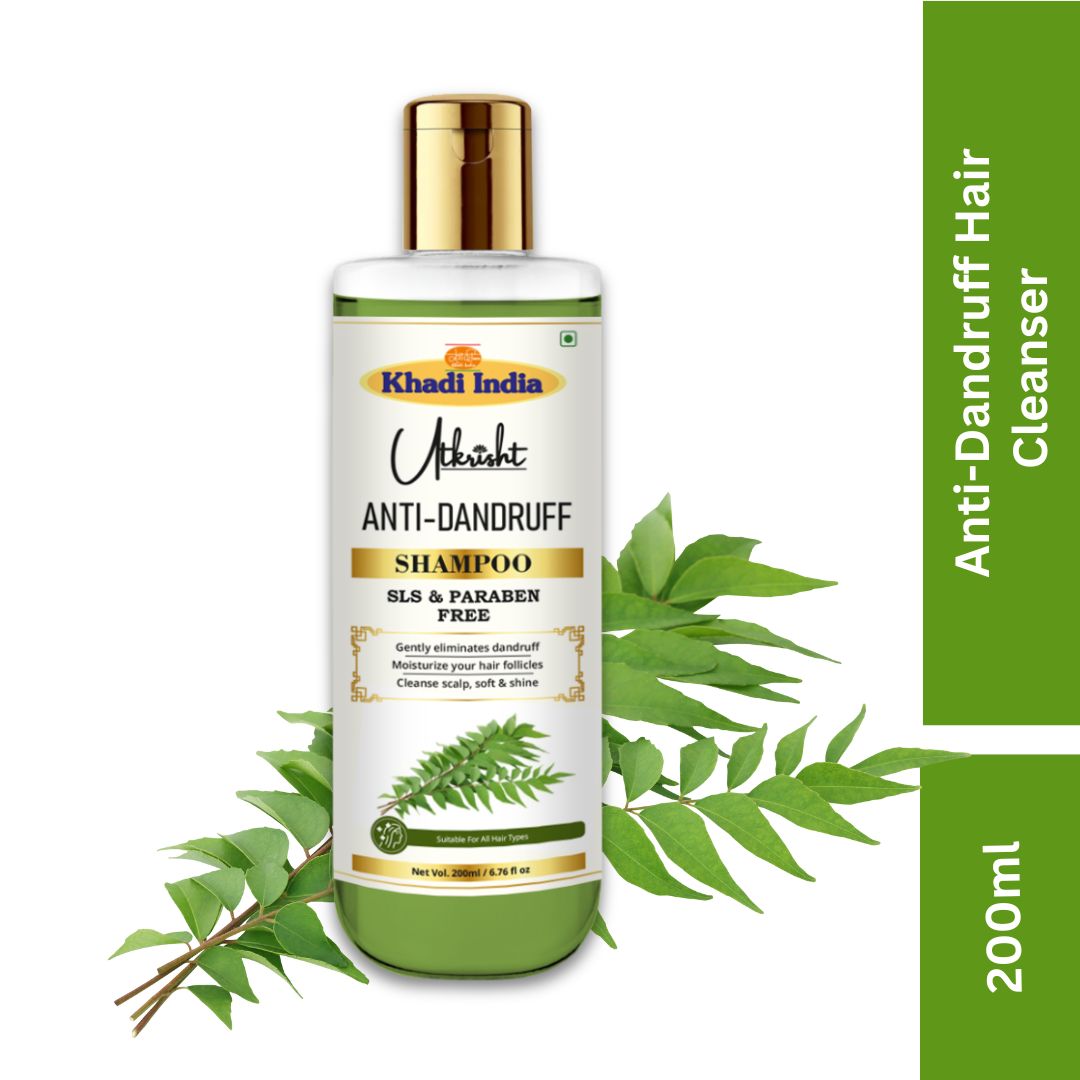 Utkrisht Khadi Anti Dandruff Shampoo (200ml)