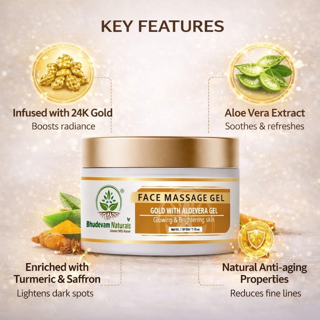 Bhudevam Naturals Khadi Advanced Skin Repair Anti Aging Cream – Youthful Glow & Firm Skin Solution- 50GM