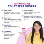 Gynocap Disposable Toilet Seat Covers – 10 Units