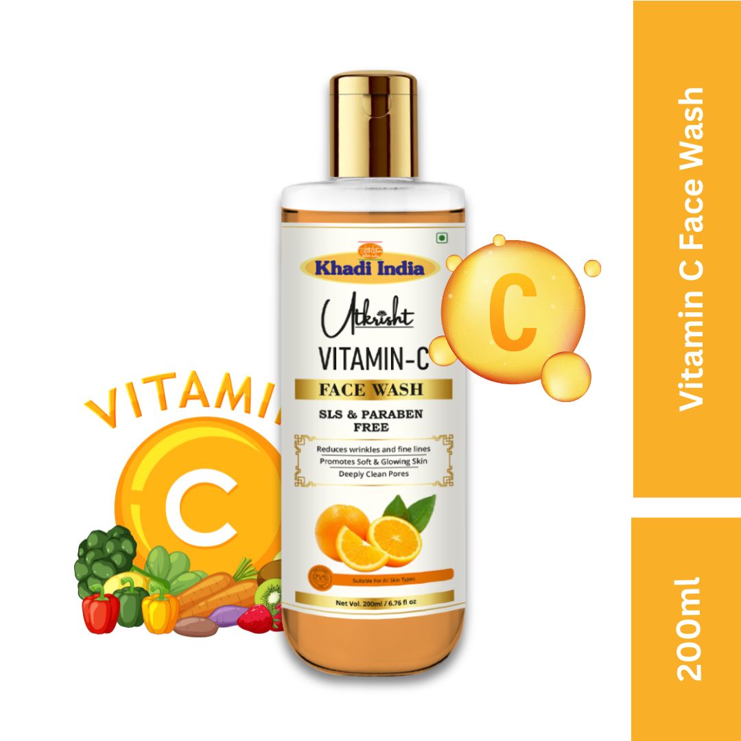 Utkrisht Khadi Vitamin C Face Wash (200ml)